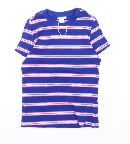 Womens UK Size S Monki Blue  T-Shirt