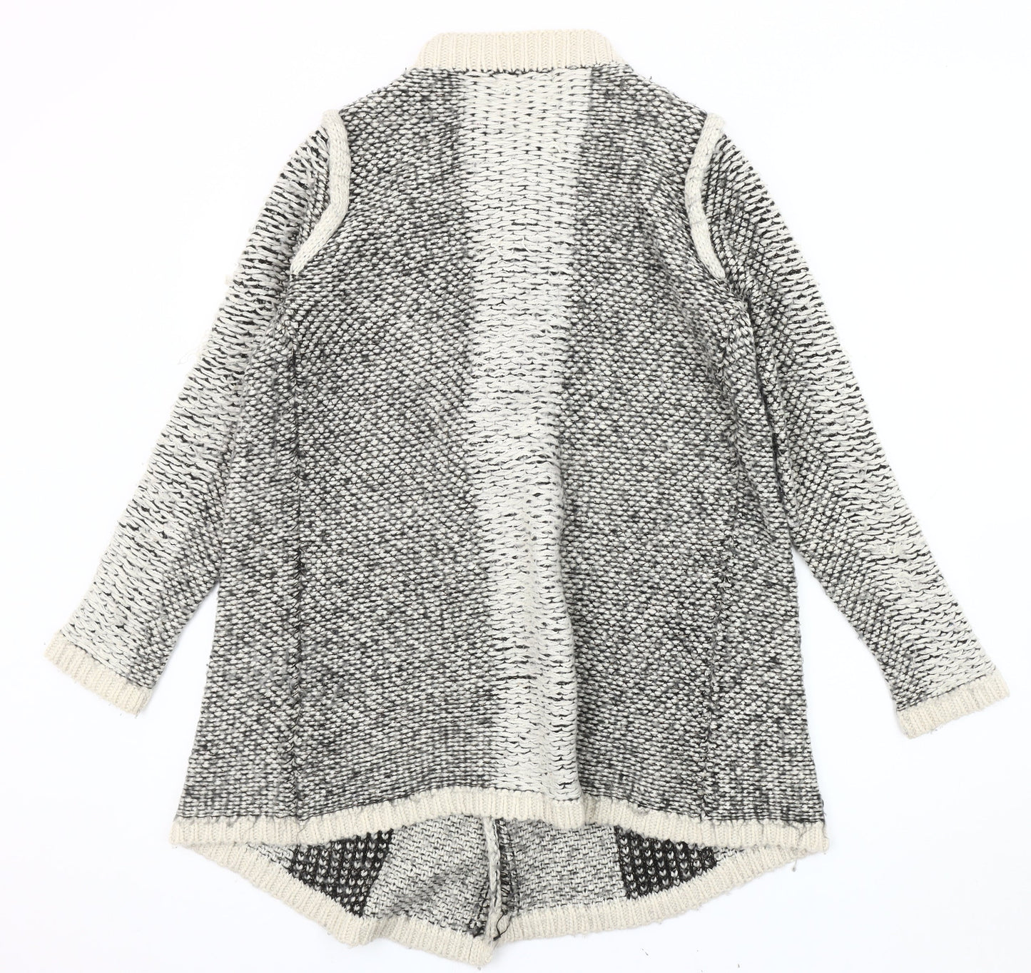 Vila Clothes Women's Grey Open Front Cardigan Size XS