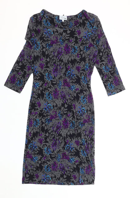 Jigsaw Women's Multicoloured Floral Dress M