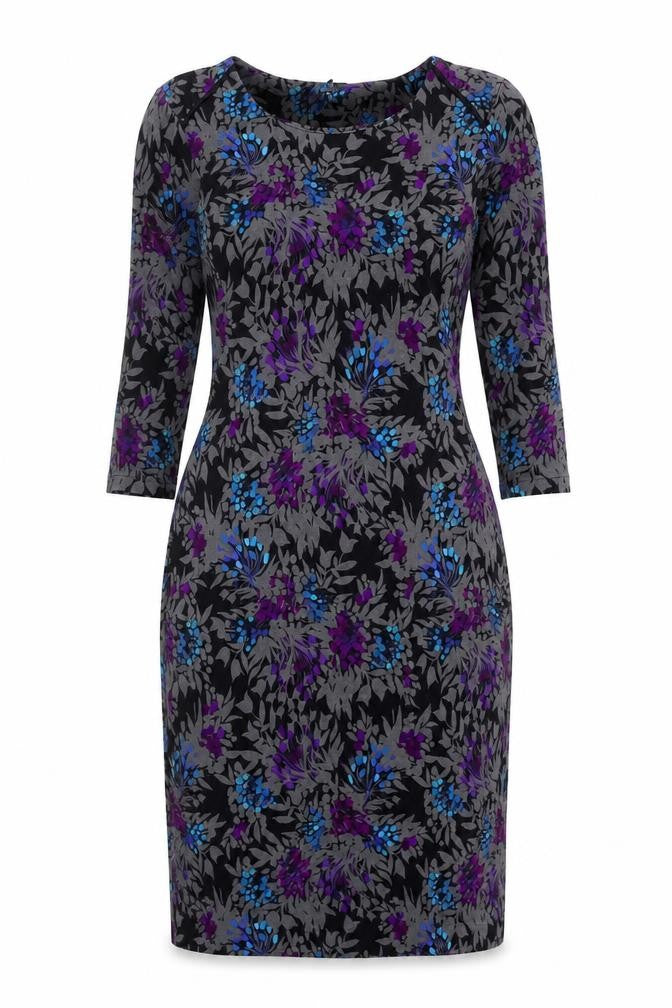 Jigsaw Women's Multicoloured Floral Dress M