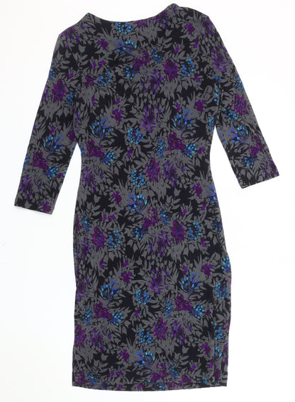 Jigsaw Women's Multicoloured Floral Dress M