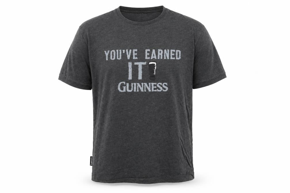 Mens UK Size M Guinness Grey  T-Shirt