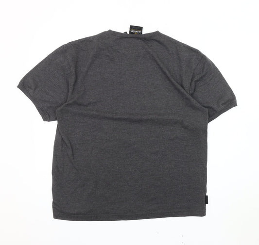 Mens UK Size M Guinness Grey  T-Shirt