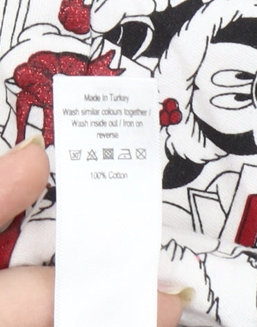 George Women's Multicoloured Cartoon T-Shirt Size L