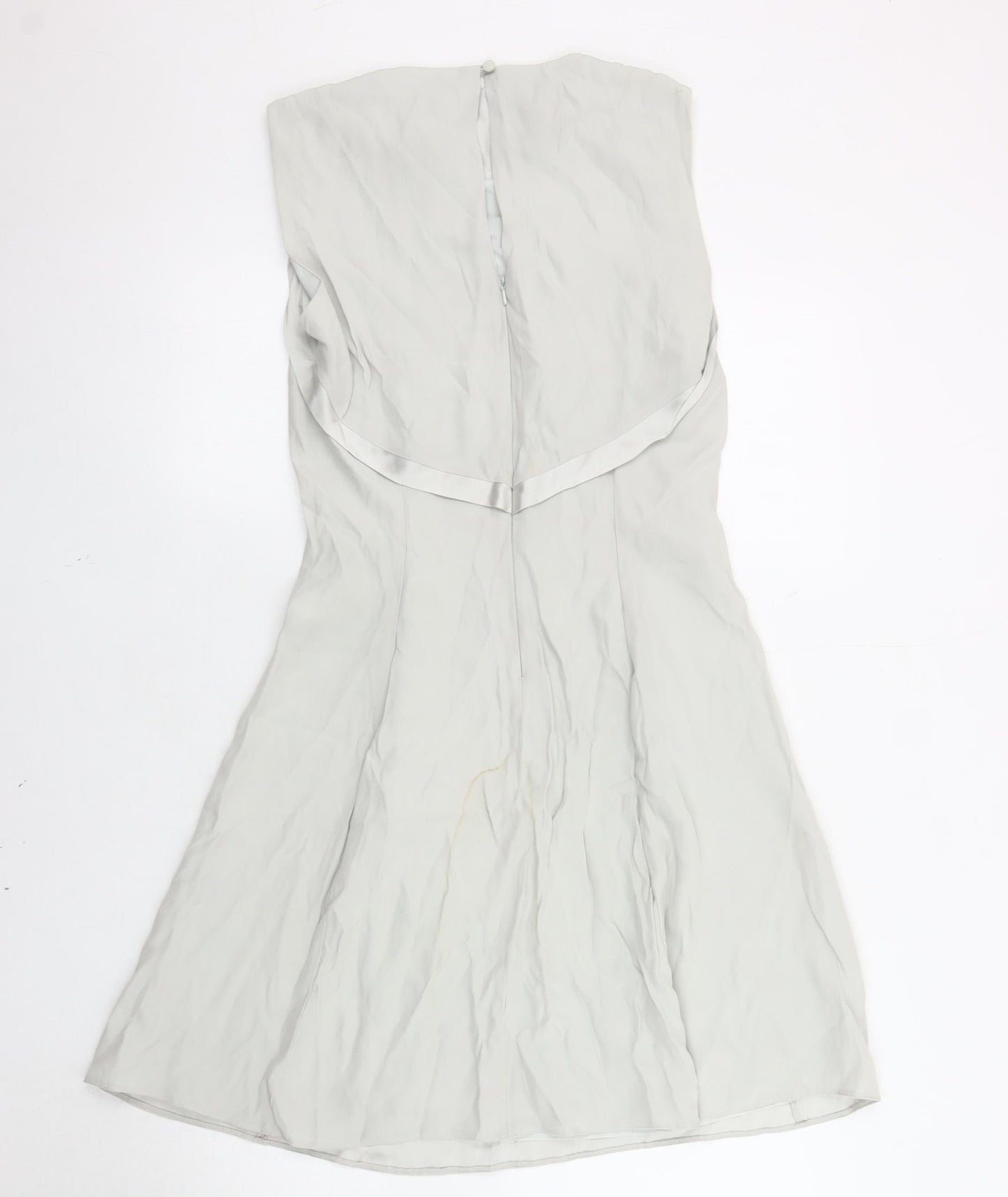 Reiss Women's Ivory Dress, Size 8, Acetate Blend