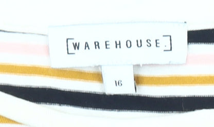 Womens UK Size 16 Warehouse Multicoloured  T-Shirt