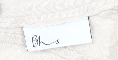 BHS Women's Beige Linen Skirt Size 12