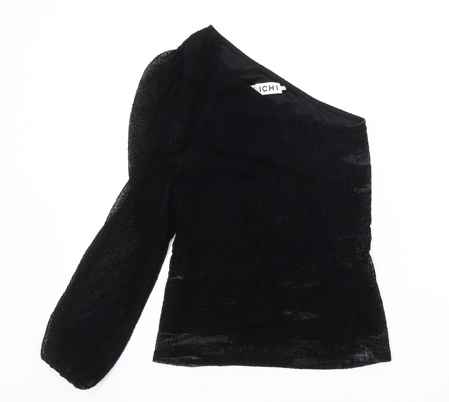 Womens UK Size XS ICHI Black  Blouse