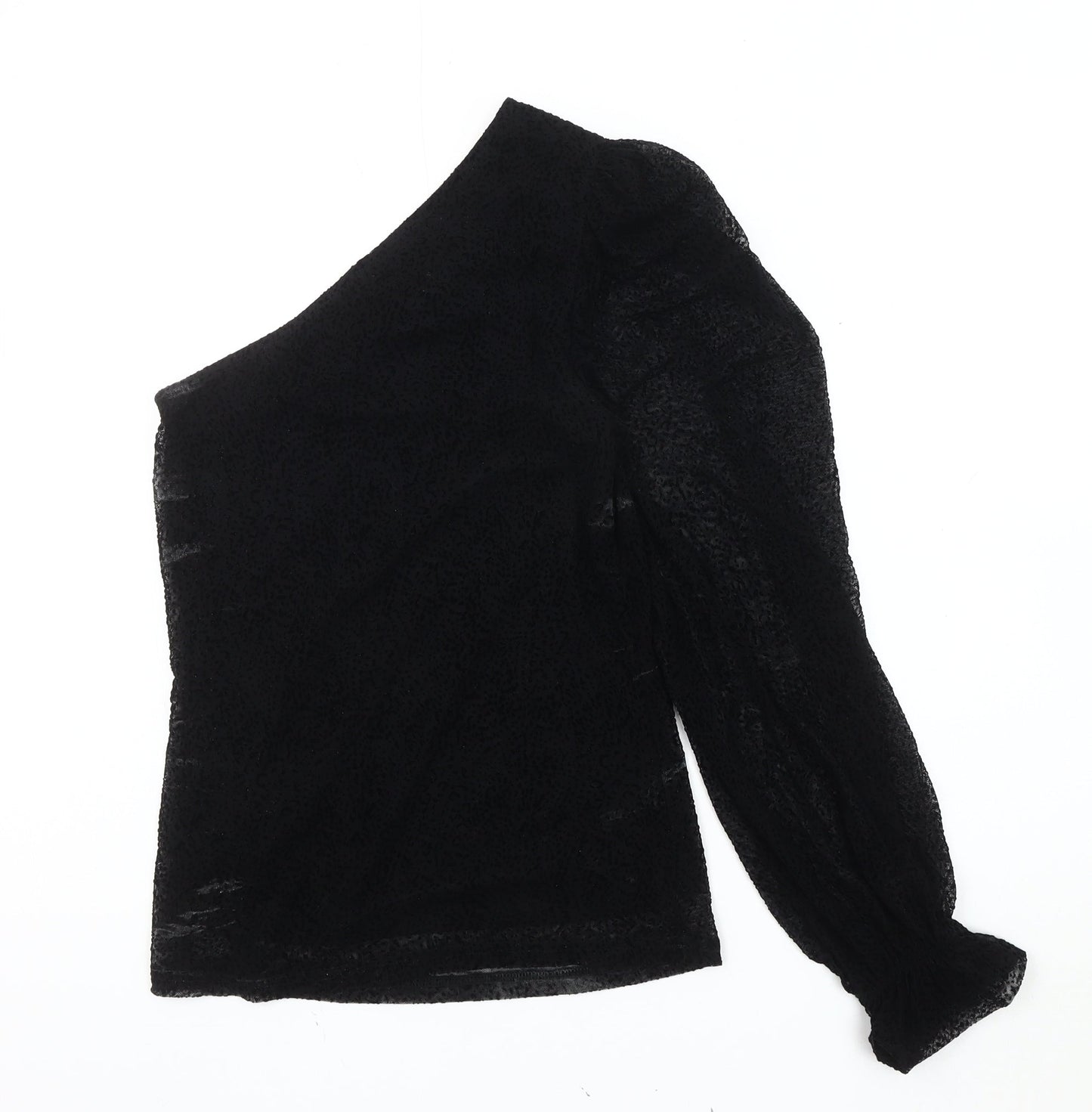 Womens UK Size XS ICHI Black  Blouse