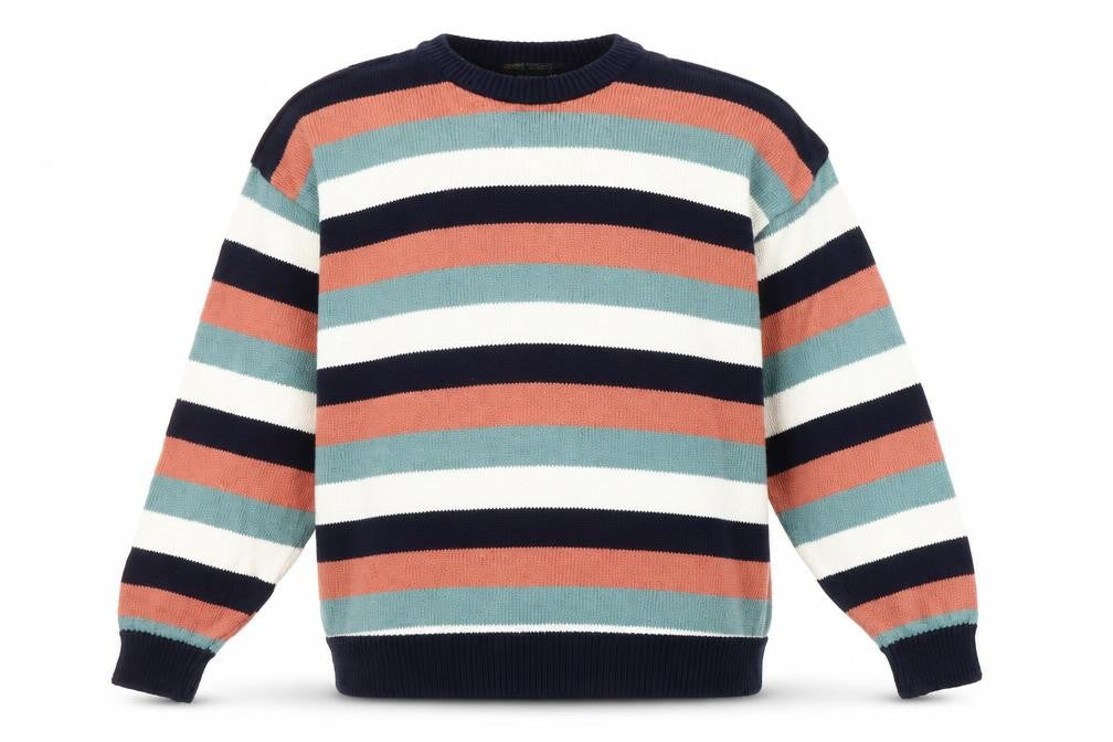 Mens UK Size XL Country Trader Multicoloured Pullover Jumper