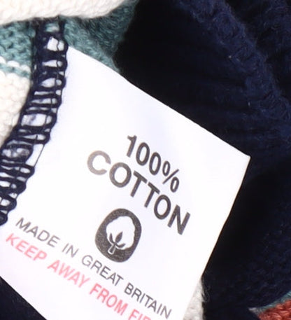 Country Trader Men's XL Multicoloured Striped Pullover