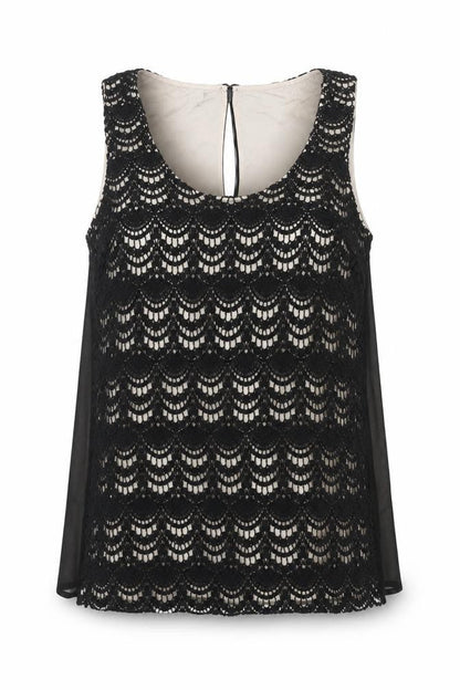 Womens UK Size 10 Monsoon Black  Blouse