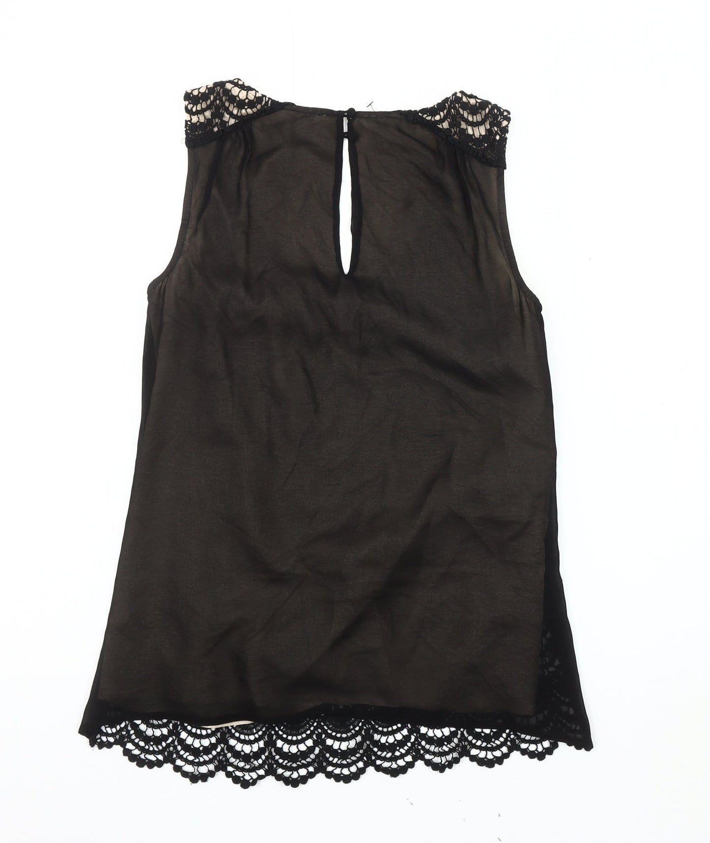 Womens UK Size 10 Monsoon Black  Blouse