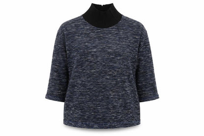 Womens UK Size S Zara Blue Pullover Jumper