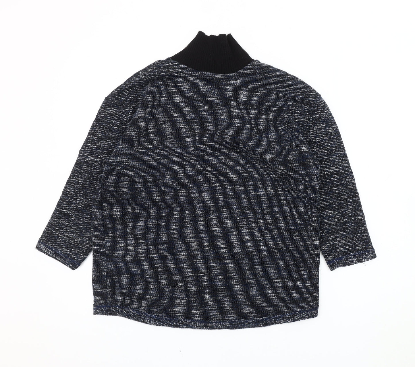 Womens UK Size S Zara Blue Pullover Jumper
