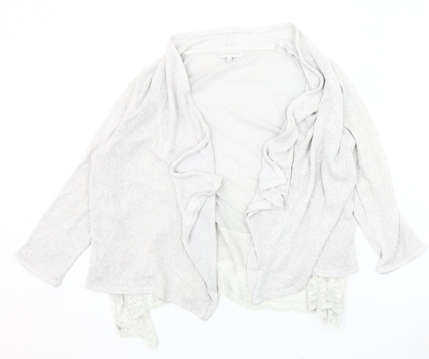 Womens UK Size 14 RJR John Rocha White Cardigan Jumper