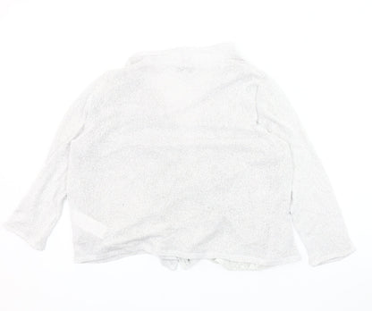 Womens UK Size 14 RJR John Rocha White Cardigan Jumper