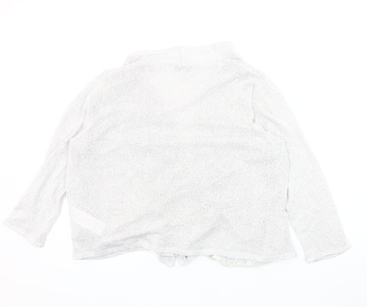 Womens UK Size 14 RJR John Rocha White Cardigan Jumper