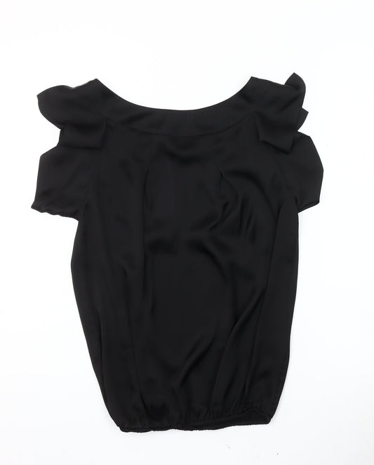 Womens UK Size 8 River Island Black  Blouse