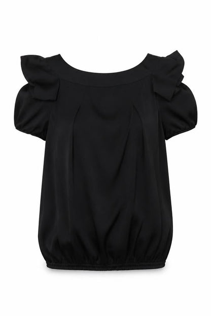 Womens UK Size 8 River Island Black  Blouse