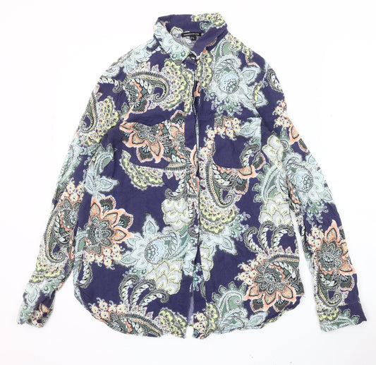 Womens UK Size 8 Warehouse Multicoloured  Blouse