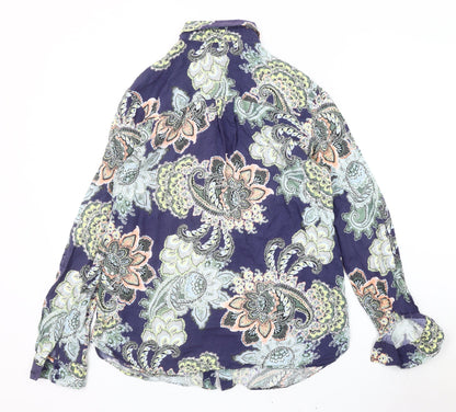 Womens UK Size 8 Warehouse Multicoloured  Blouse