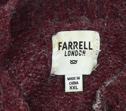 Farrell London Women's Red Pullover Jumper XL