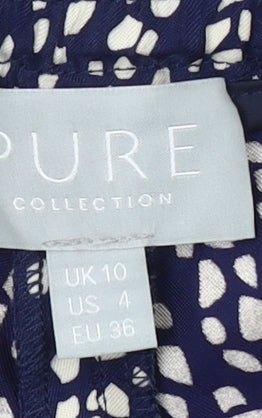 Womens UK Size 10 PURE Collection   Blue Trousers