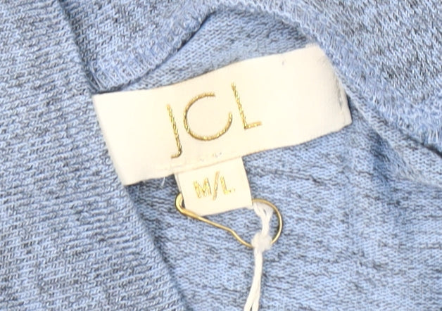 Womens UK Size M JCL Blue Pullover Jumper