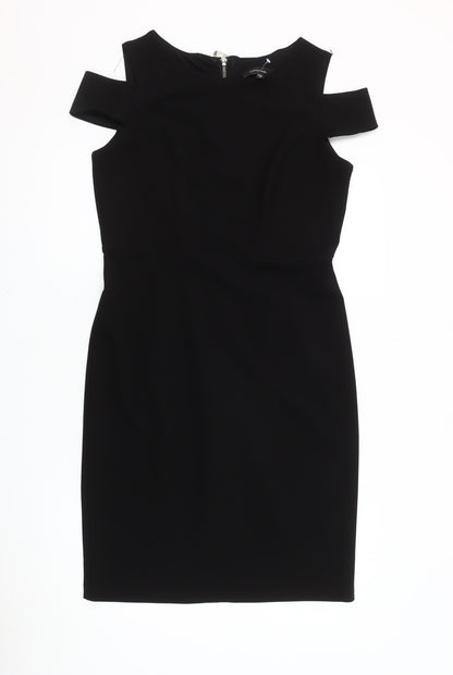 R&M Richards Women's Black Sheath Dress Size 6