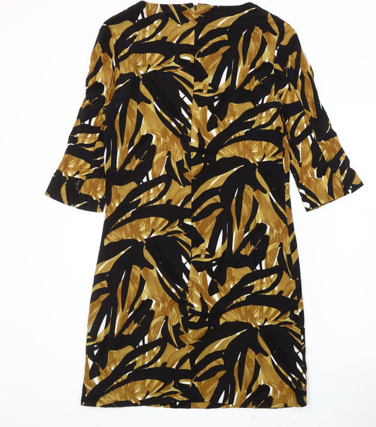 Hobbs Women's Multicoloured Shift Dress Size 10