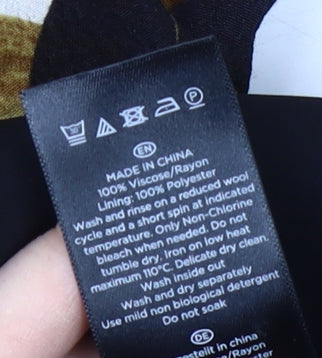 Hobbs Women's Multicoloured Shift Dress Size 10