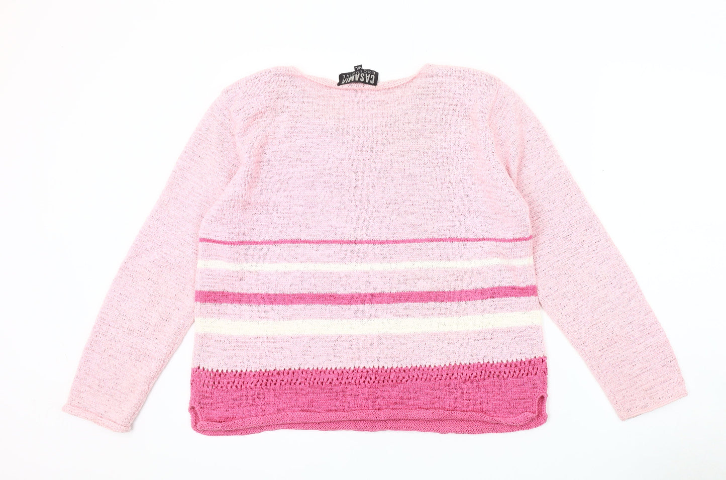 Womens UK Size M Casamia Pink Pullover Jumper