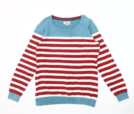 Womens UK Size S Ness Multicoloured Pullover Jumper