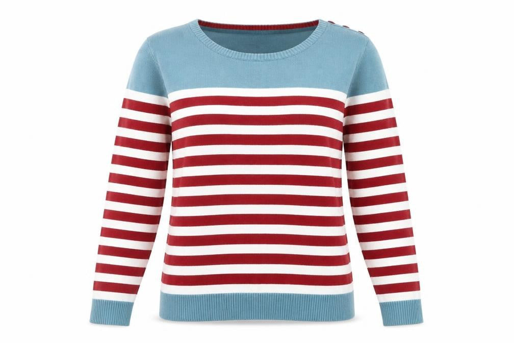 Womens UK Size S Ness Multicoloured Pullover Jumper