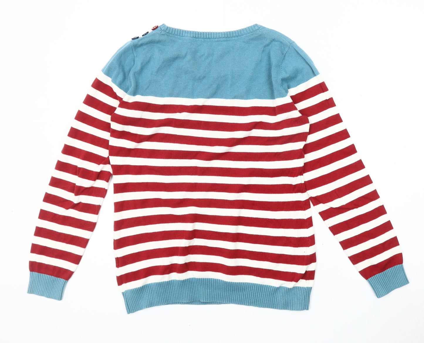 Womens UK Size S Ness Multicoloured Pullover Jumper
