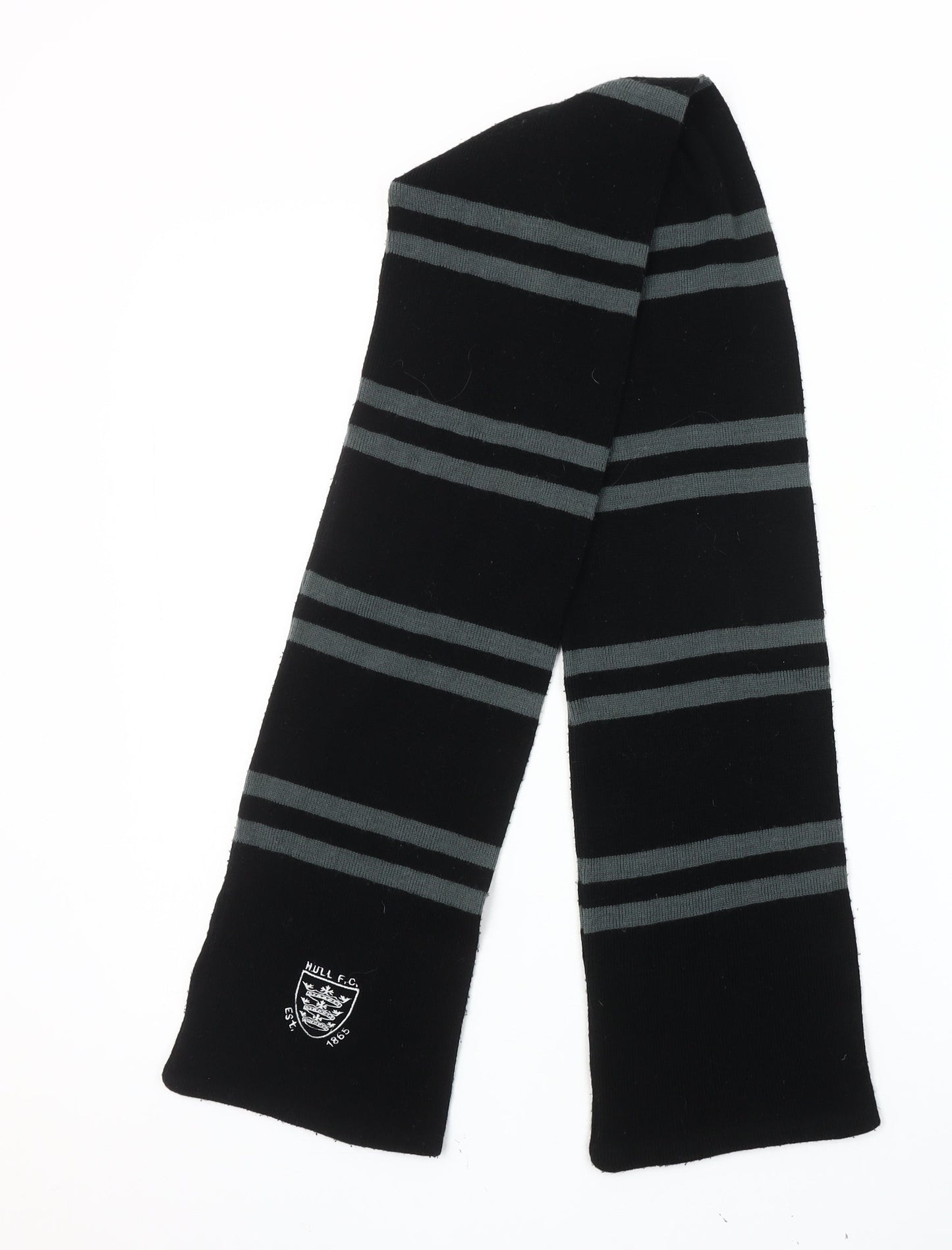 Heritage Leisure Designs Men's Black Striped Scarf