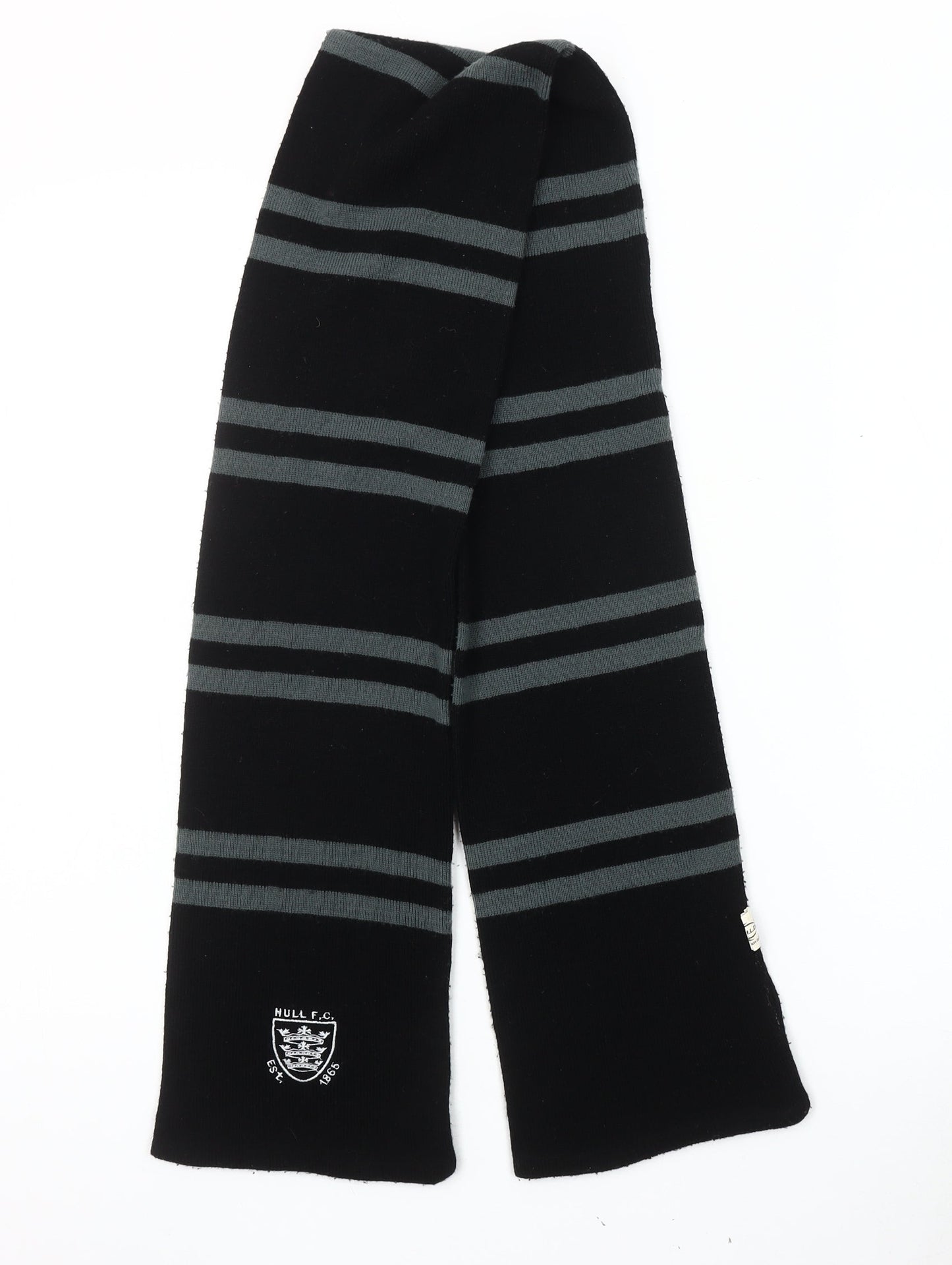 Heritage Leisure Designs Men's Black Striped Scarf