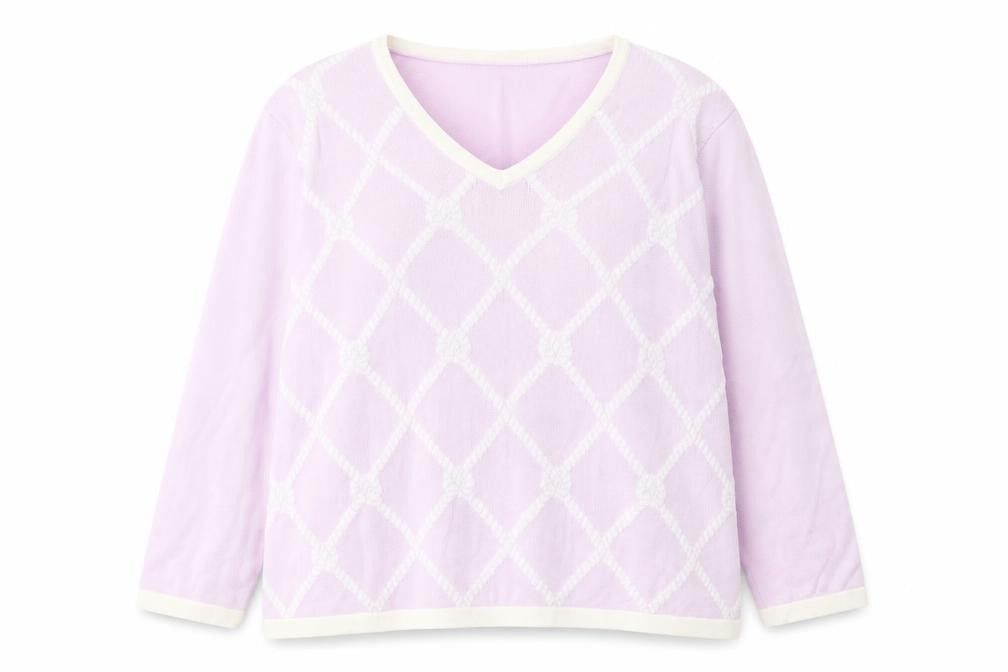 Womens UK Size L Viyella Pink Pullover Jumper