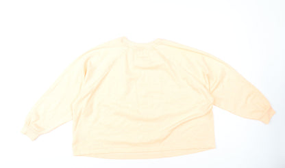 FRIENDS Beige Graphic Pullover Sweatshirt M