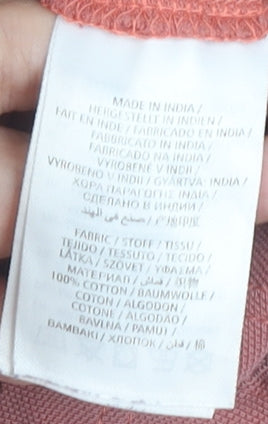 GANT Men's Polo Medium Pink Short Sleeve