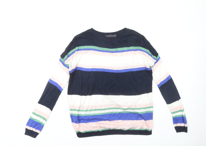 Womens UK Size S Marks and Spencer Multicoloured Pullover Jumper