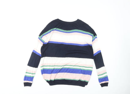 Womens UK Size S Marks and Spencer Multicoloured Pullover Jumper