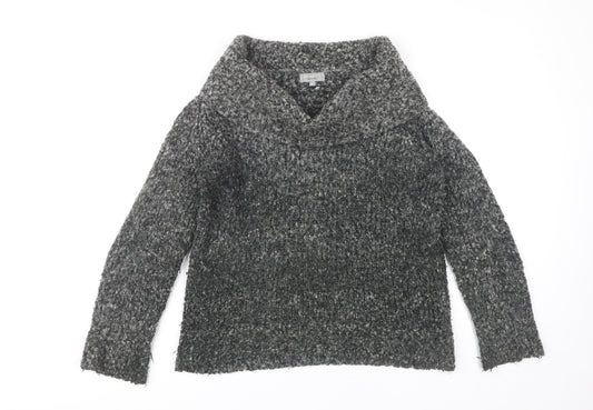 Womens UK Size M Marks and Spencer Grey Pullover Jumper