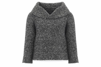 Womens UK Size M Marks and Spencer Grey Pullover Jumper