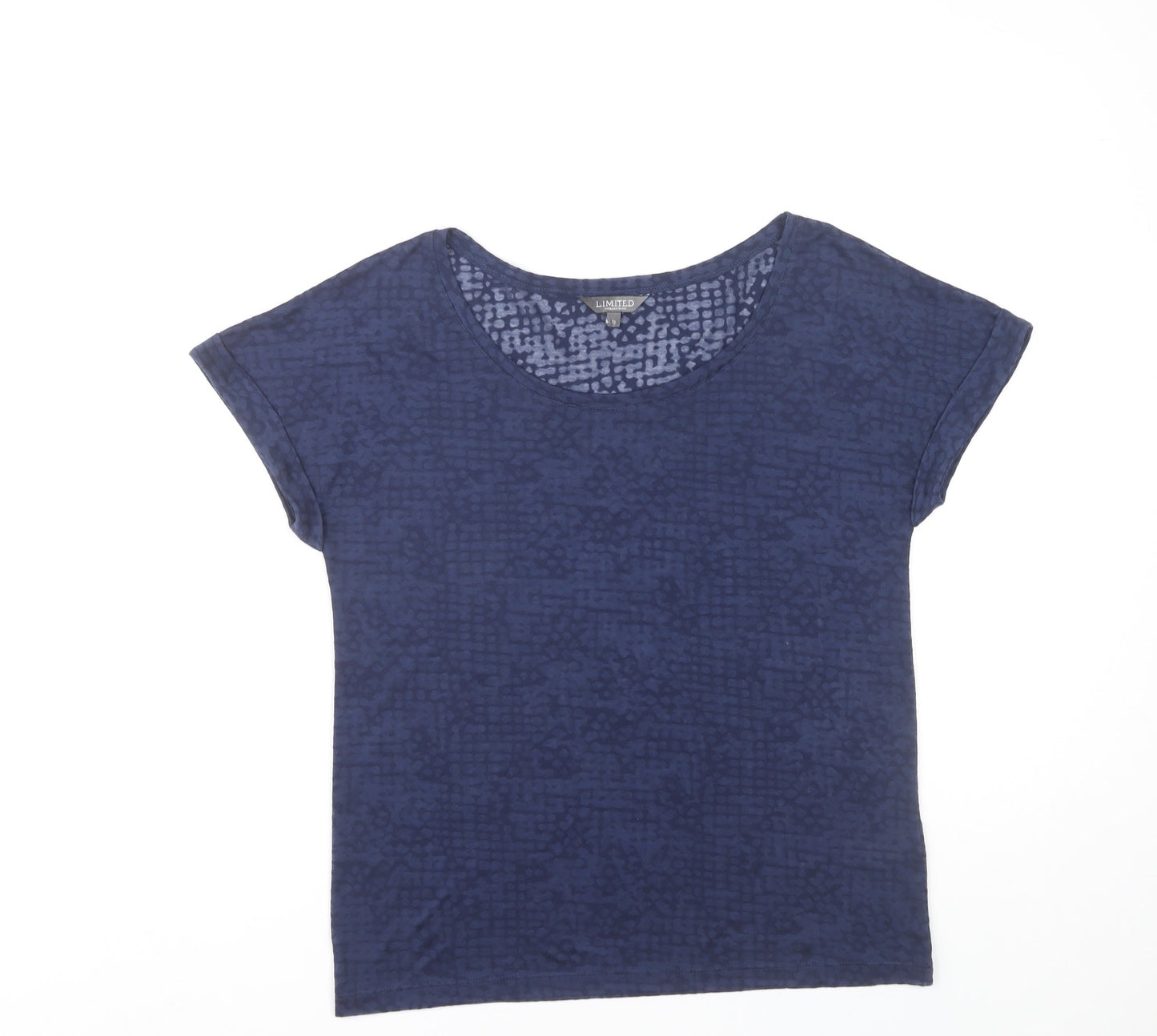 Womens UK Size 10 Marks and Spencer Blue  T-Shirt