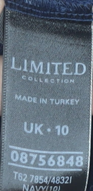Womens UK Size 10 Marks and Spencer Blue  T-Shirt