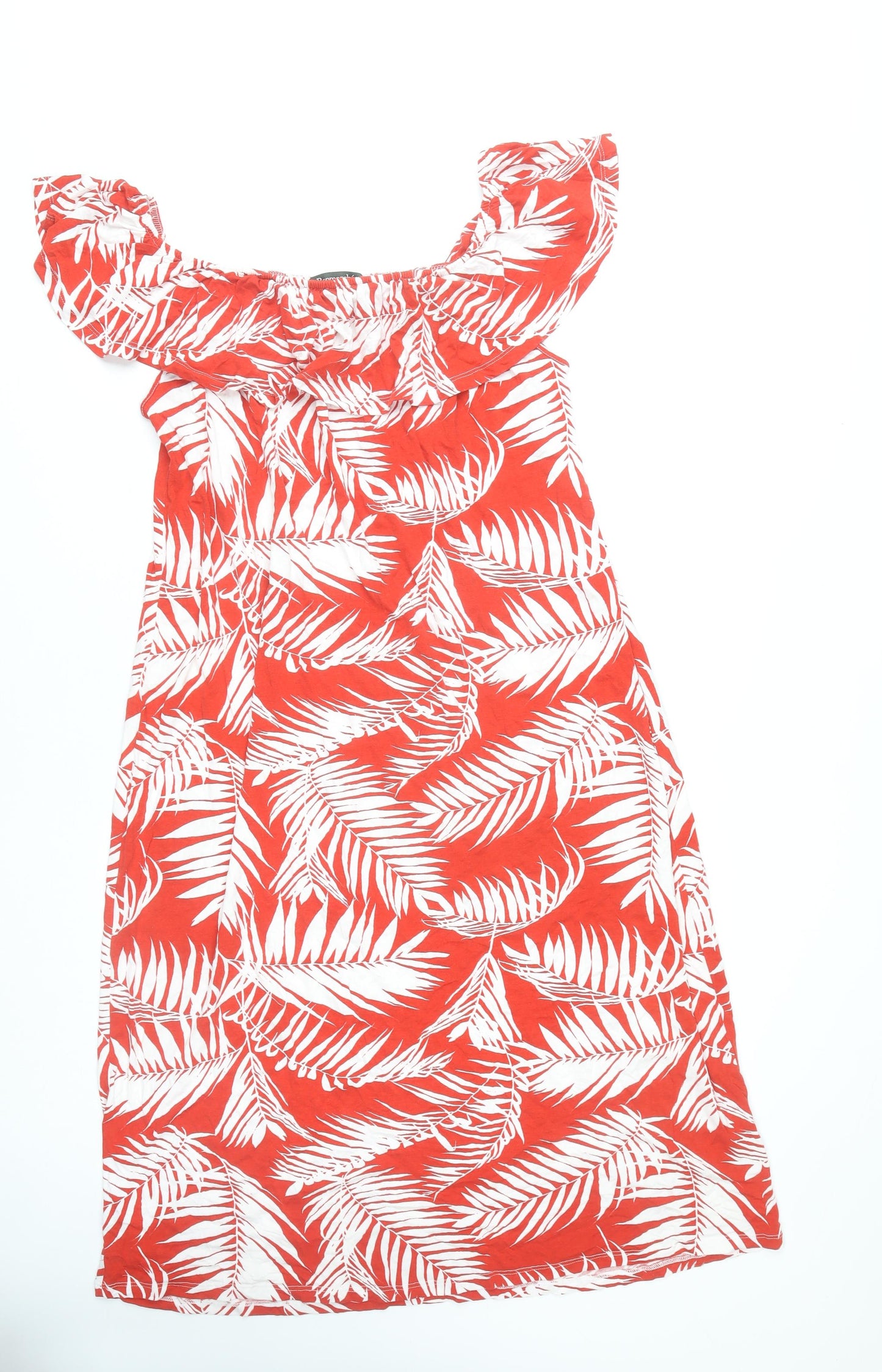 Bonmarché Women's Red Off Shoulder Dress, Size 18