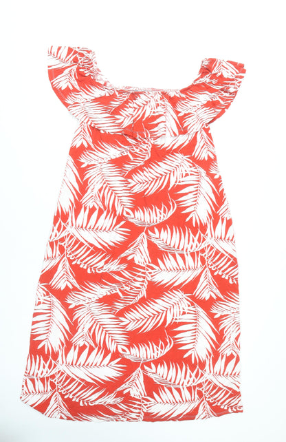 Bonmarché Women's Red Off Shoulder Dress, Size 18