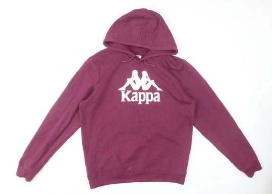 Kappa Women's Purple Pullover Hoodie - Size L